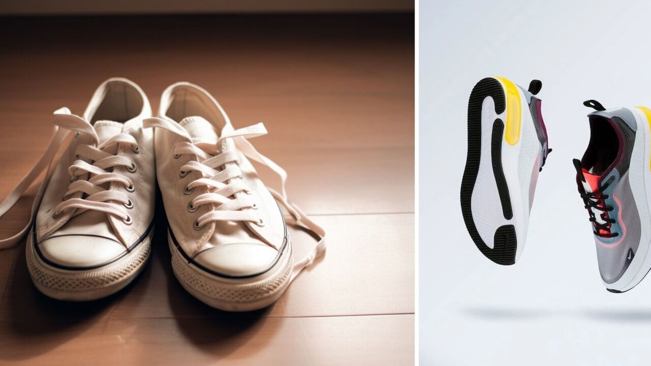 Why is a loop needed on sneakers and other footwear