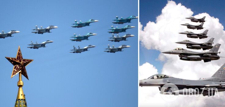 F-16 jets will change the situation: DIU explained how many combat aircraft Russia has at its disposal