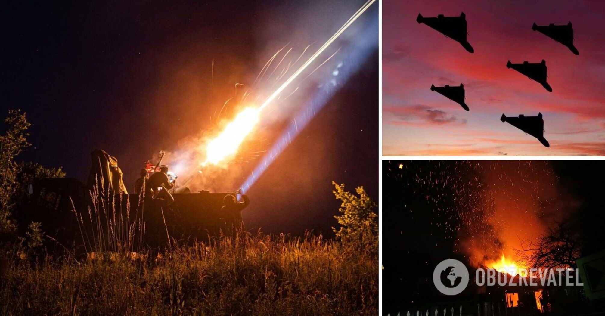 Russians attacked Odesa with Shahed drones: a residential house hit, there are injured and killed