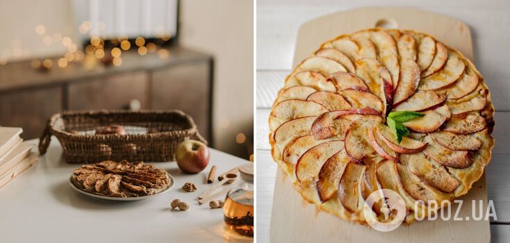 A delicious apple pie