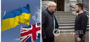 'Jestem zaszczycony, że mogę tu być': Boris Johnson przybywa z wizytą na Ukrainę. Zdjęcie