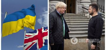 'Jestem zaszczycony, że mogę tu być': Boris Johnson przybywa z wizytą na Ukrainę. Zdjęcie