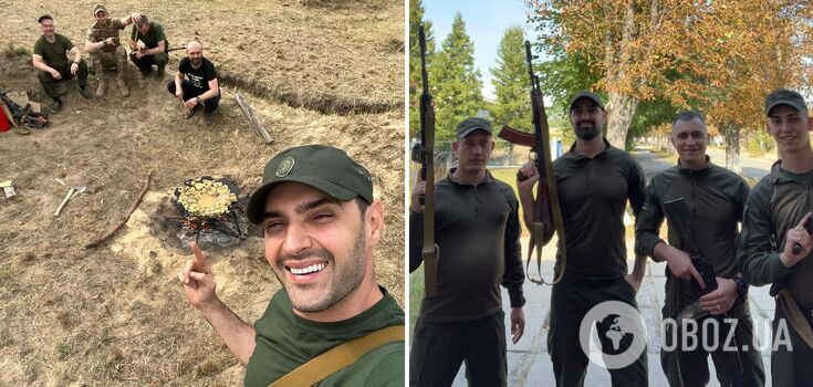 Vitaliy Kozlovsky showed a series of photos from the front and told about his changes