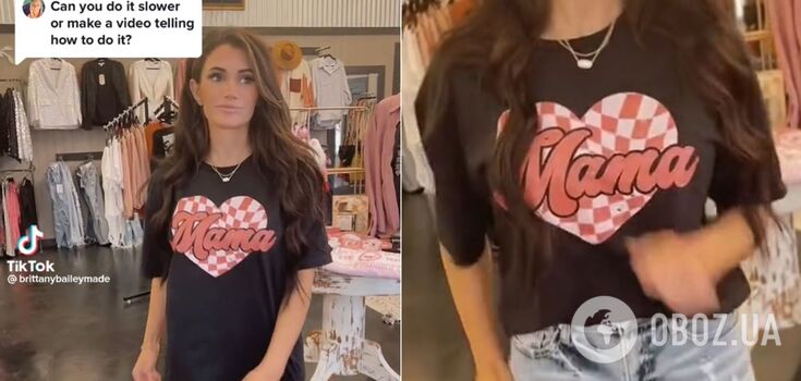 How to turn any T-shirt into a cropped top: this life hack has gone viral. Video