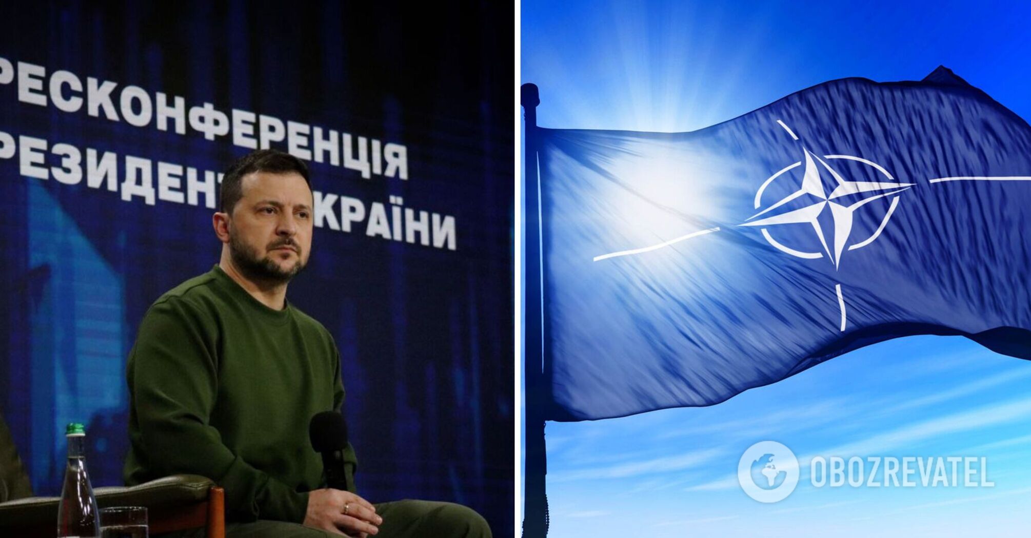 On whom Ukraine's invitation to NATO depends: Zelensky names two countries