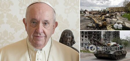 Pope supports Ukrainian people but does not condemn Russia