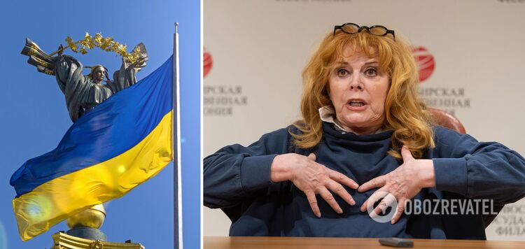 "Why should I make excuses?": Kyiv native Klara Novikova, who gave a concert in Moscow against the background of the Ukrainian flag, recalled the Motherland