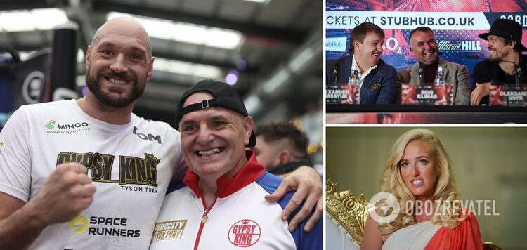 'What idiots': Fury's father attacked Usyk's team because of Tyson's 'wife with a frying pan'