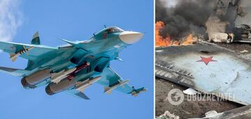 Drugie zestrzelenie w ciągu dnia: Ukraińskie Siły Powietrzne zestrzeliwują kolejny rosyjski Su-34. Zdjęcie