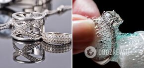 Jak przywrócić blask srebrnej biżuterii w 15 minut: przydatne domowe sztuczki DIY