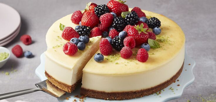 Recipe for berry cheesecake
