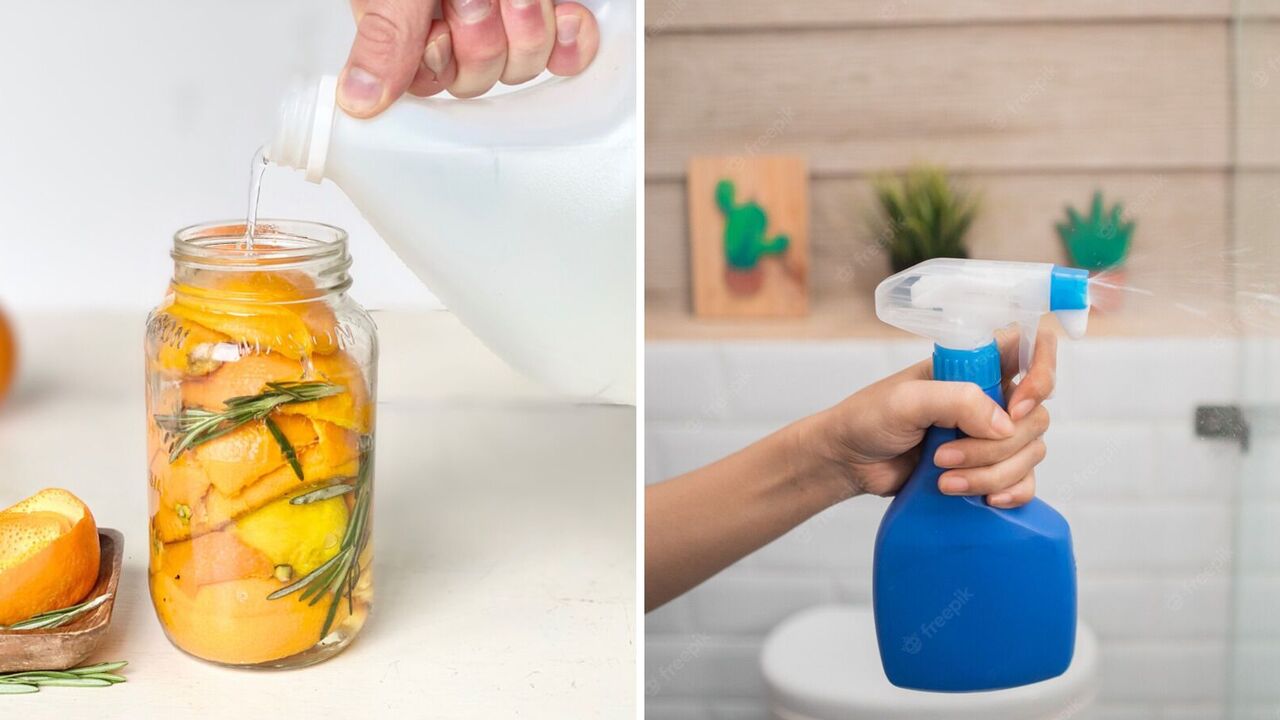 Never throw orange peels away: a simple alternative for household chemicals