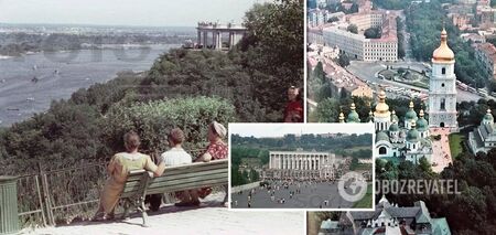 Color photos of Kyiv in the 50s