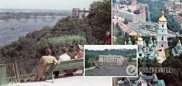 Color photos of Kyiv in the 50s