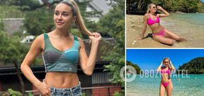 The sexiest karateka in Ukraine undressed on the beach in Malaysia and made a splash with her bikini photos