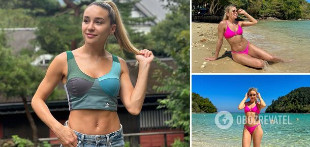 The sexiest karateka in Ukraine undressed on the beach in Malaysia and made a splash with her bikini photos
