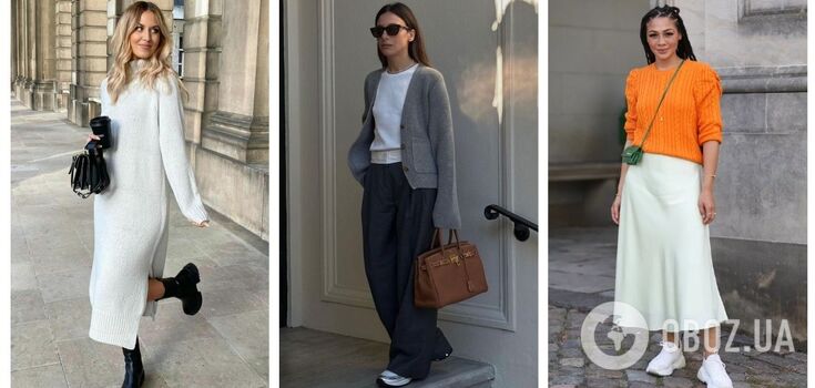 7 anti-trend outfits worn by women in London, Paris and Stockholm. Photo