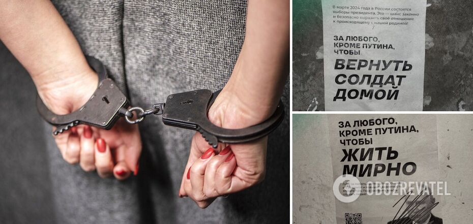 Rosjanka aresztowana, ponieważ namawiała do niegłosowania na Putina.