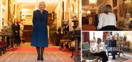 Zelenska met with Queen Camilla and thanked her and the entire royal family for their strong support of Ukraine in the war with Russia. Photos