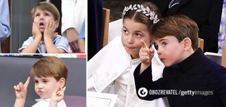 It became known why Prince Louis left the coronation of Charles III in May 2023: he was quietly taken out by a nanny