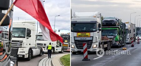 Which country will suffer more from the complete closure of the border between Poland and Ukraine