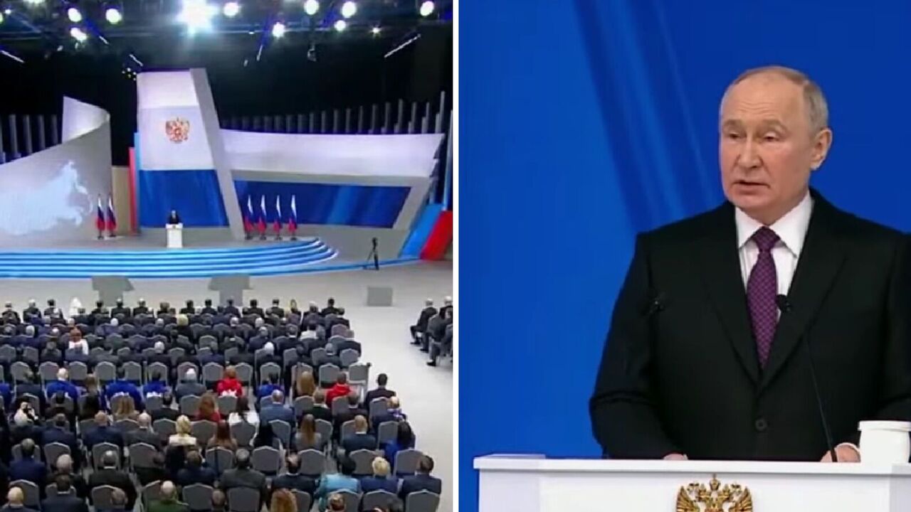 "This is inspiring": Putin makes a cynical statement about Ukraine in his address to the Federal Assembly and speaks of a "fair fight"