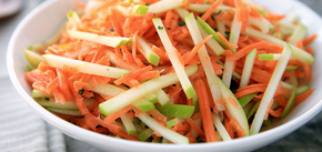Healthy carrot and apple salad without mayonnaise in 5 minutes: you can eat in fasting