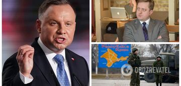 Duda questioned the return of Crimea and got caught up in the scandal