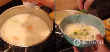 Soup with unfamiliar ingredients: why you need to add eggs and milk