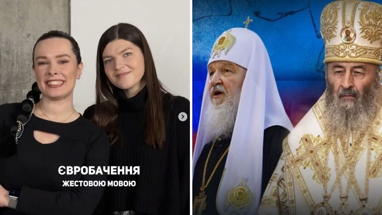 One of the sign language interpreters of the National Selection for the Eurovision Song Contest 2024 turned out to be a fan of the Moscow Patriarchate