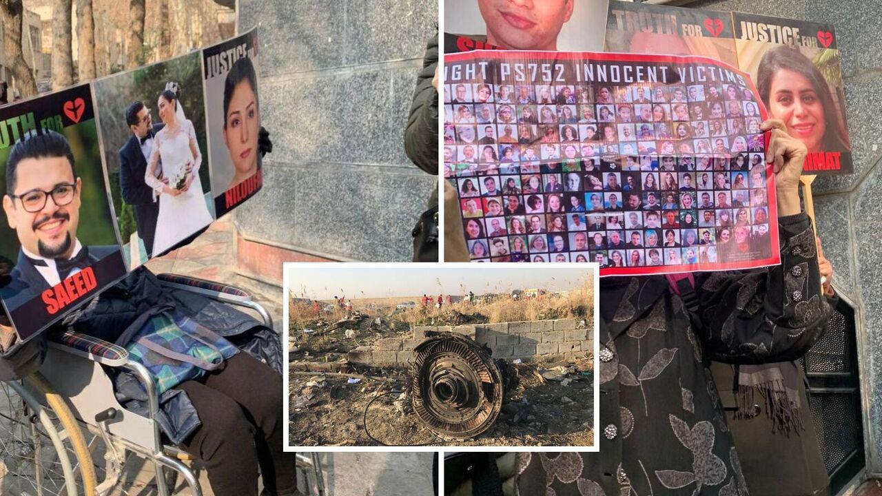 Rodziny zmarłych pasażerów samolotu UIA zestrzelonego przez Iran zorganizowały wiec w Teheranie, ale zostały rozpędzone przez siły bezpieczeństwa. Zdjęcia i wideo