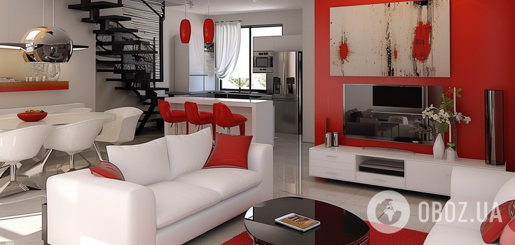 You won't recognize your home: how to completely change the interior with the "unexpected red" trick
