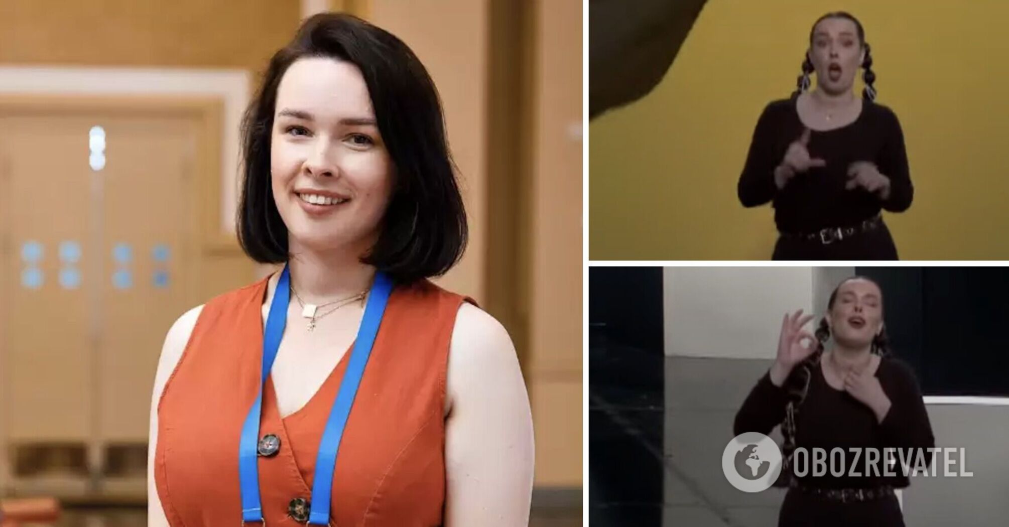 National selection star Kateryna Zabotkina responds to criticism of her sign language translation for the first time