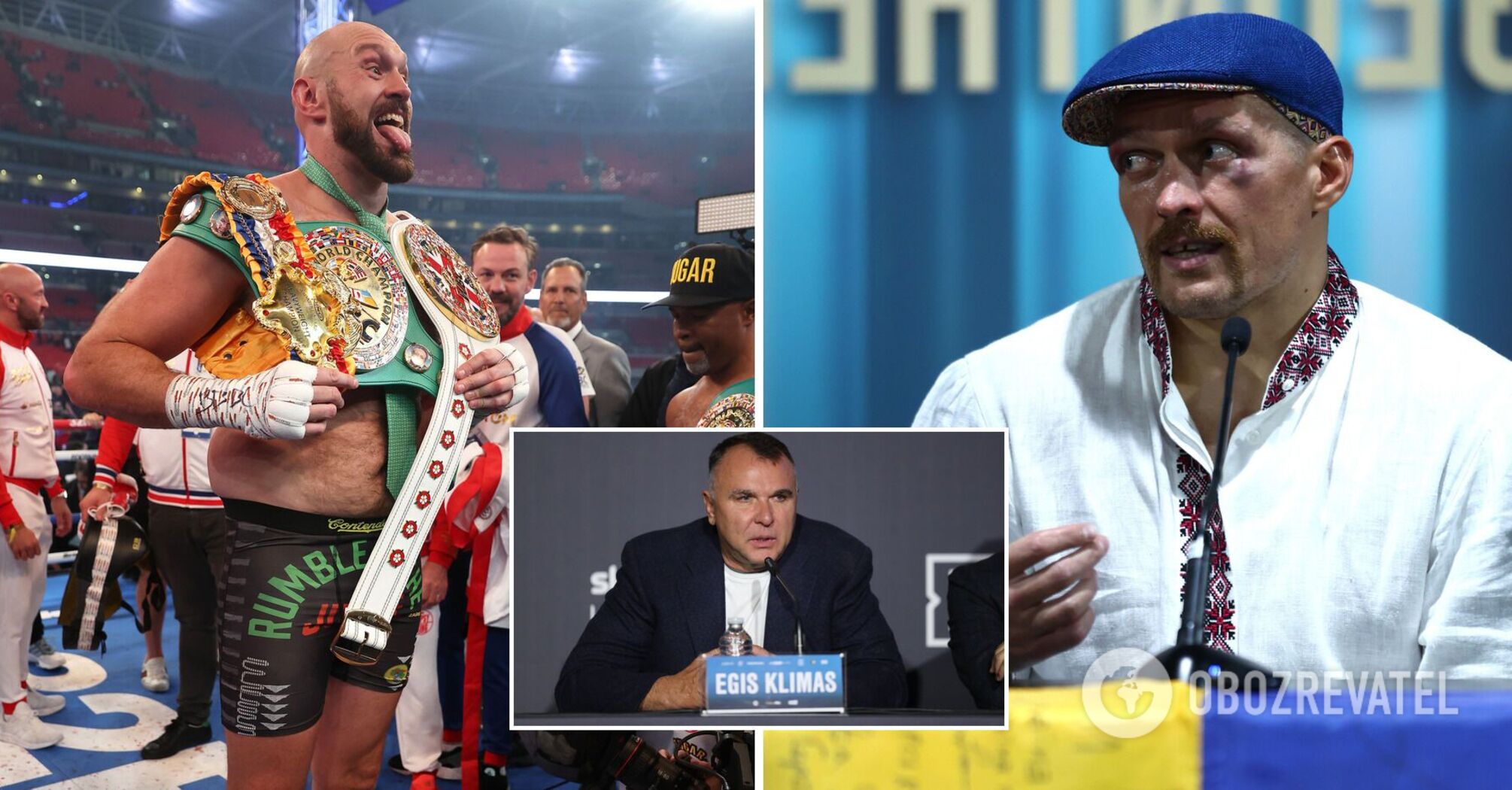 Tyson Fury Oleksandr Usyk