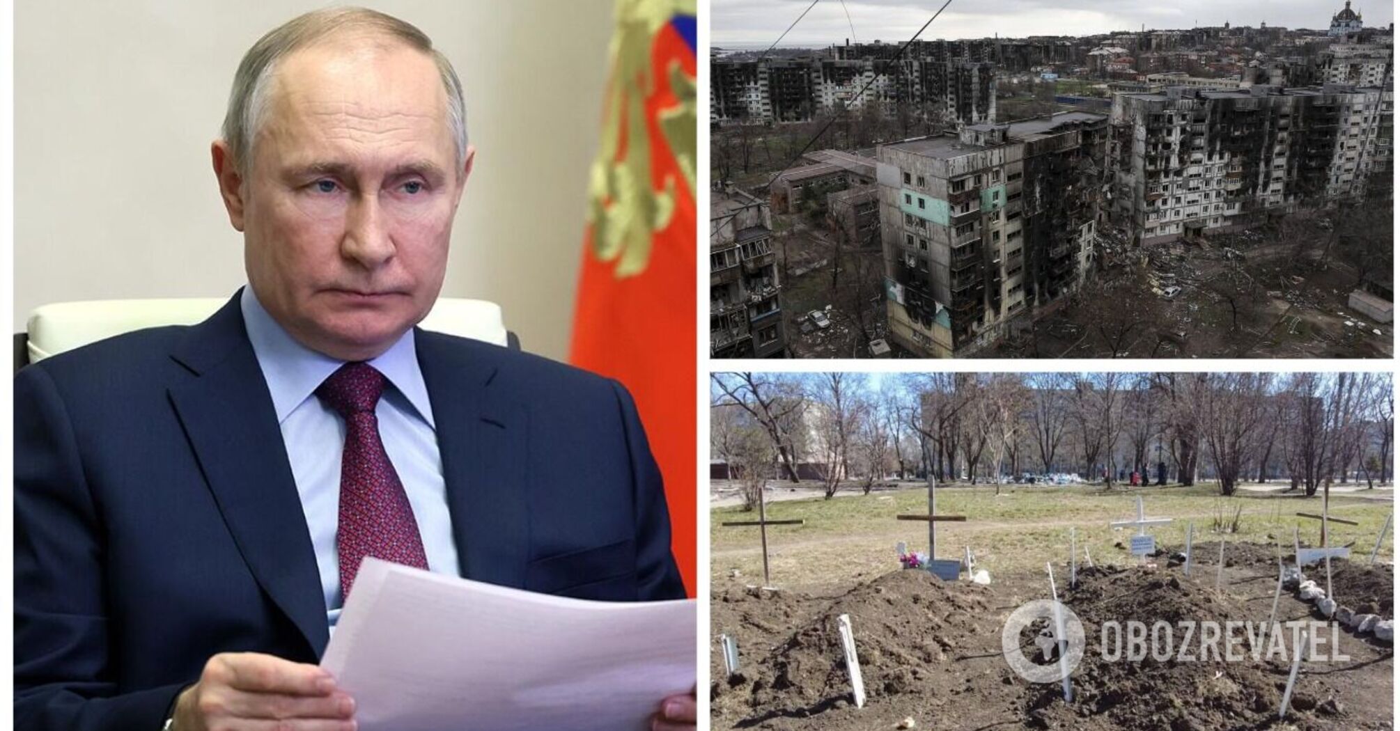 Putin's crimes in Mariupol