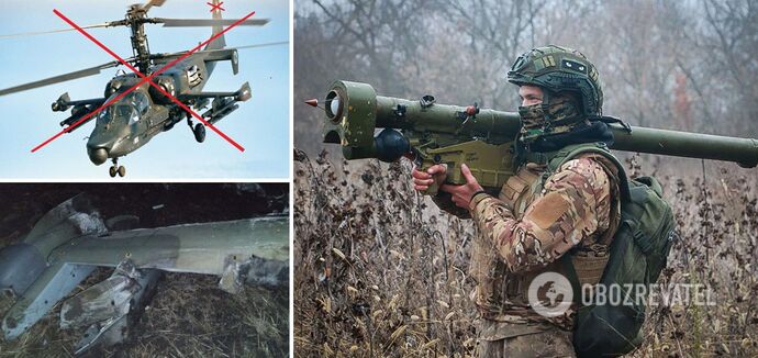 Ukraińskie Siły Zbrojne niszczą wrogi śmigłowiec Alligator: ujawniono kierunek