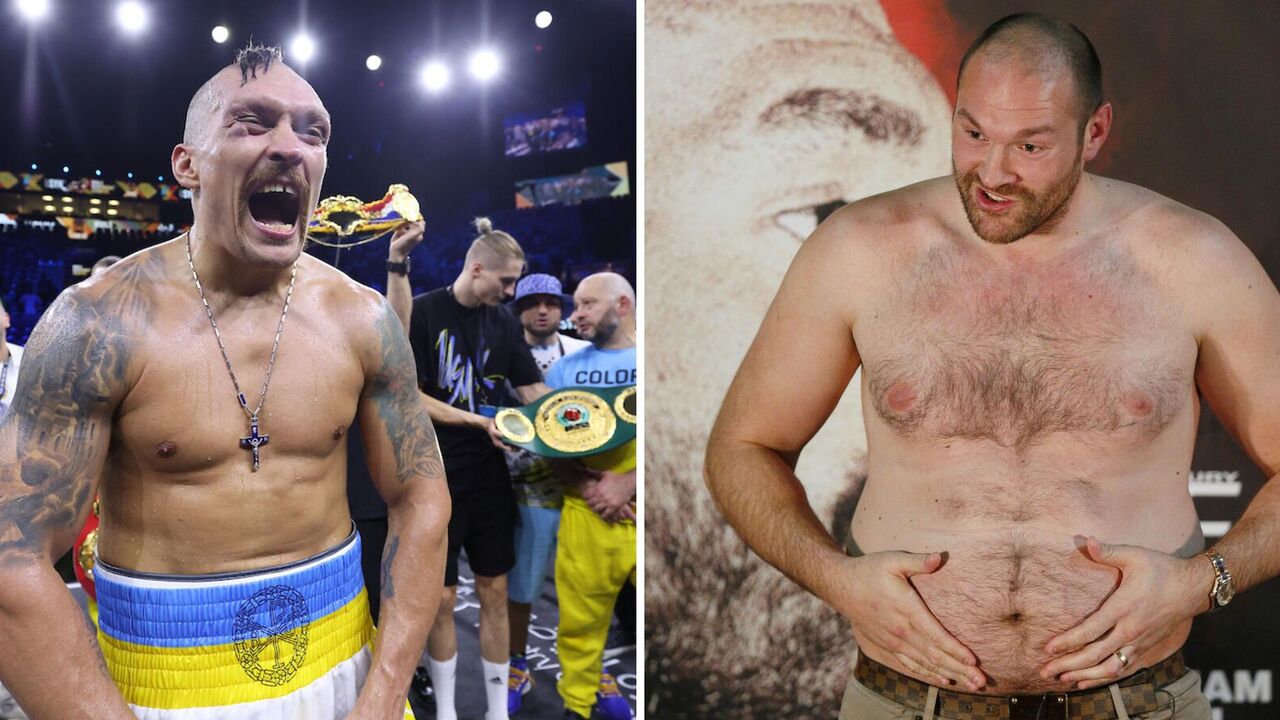 Media disclose Usyk and Fury's fees for the main fight in 2024