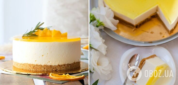 Cheesecake with jelly
