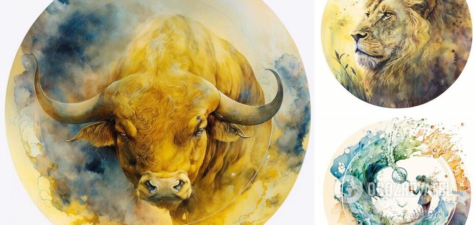 Гороскоп для Тельцов, Львов и Водолеев