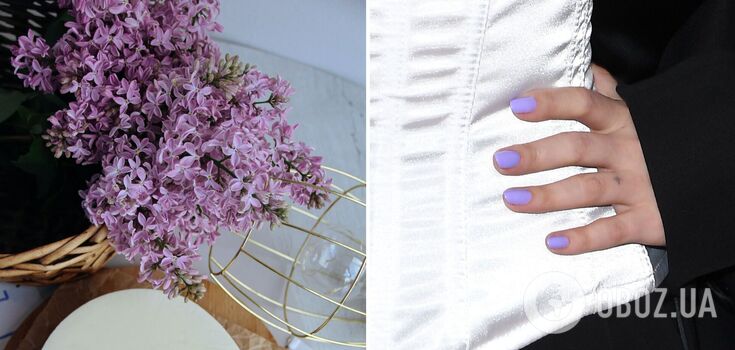 Lilac is the new black. Selena Gomez's manicure became an unexpected trend in February