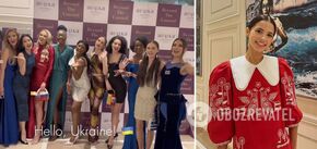'Glory to Ukraine!' The participants of Miss World 2023 recorded a touching video, and Sofia Shamiya impressed with a symbolic image
