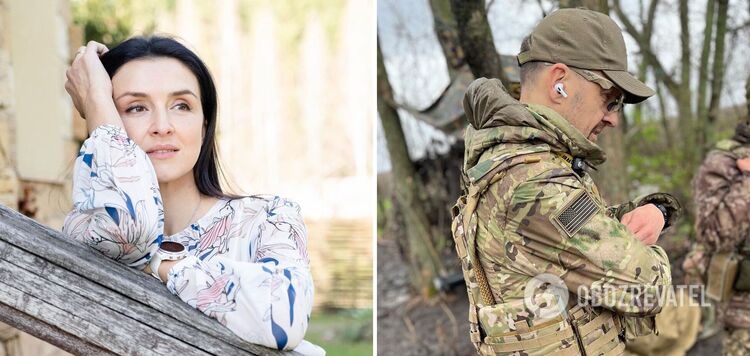 "It's scary to remember". TV presenter Valentyna Khamaiko tells how her military husband has changed since returning from the front