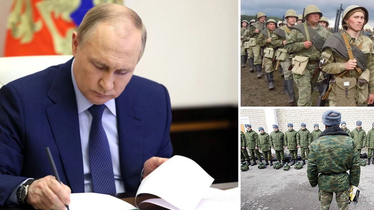 Putin signs a decree on military training for Russians in the reserve. Photo