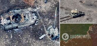 To były czołgi i transportery opancerzone: generał Tarnawski pokazał stosy zniszczonego rosyjskiego złomu. Zdjęcie