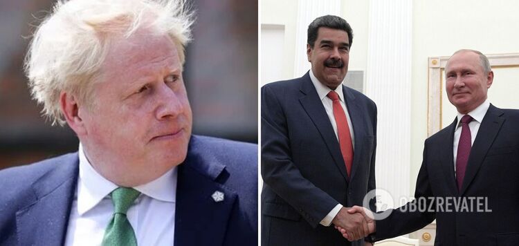 Johnson odbył tajne rozmowy z prezydentem Wenezueli, poruszył temat wojny na Ukrainie - media