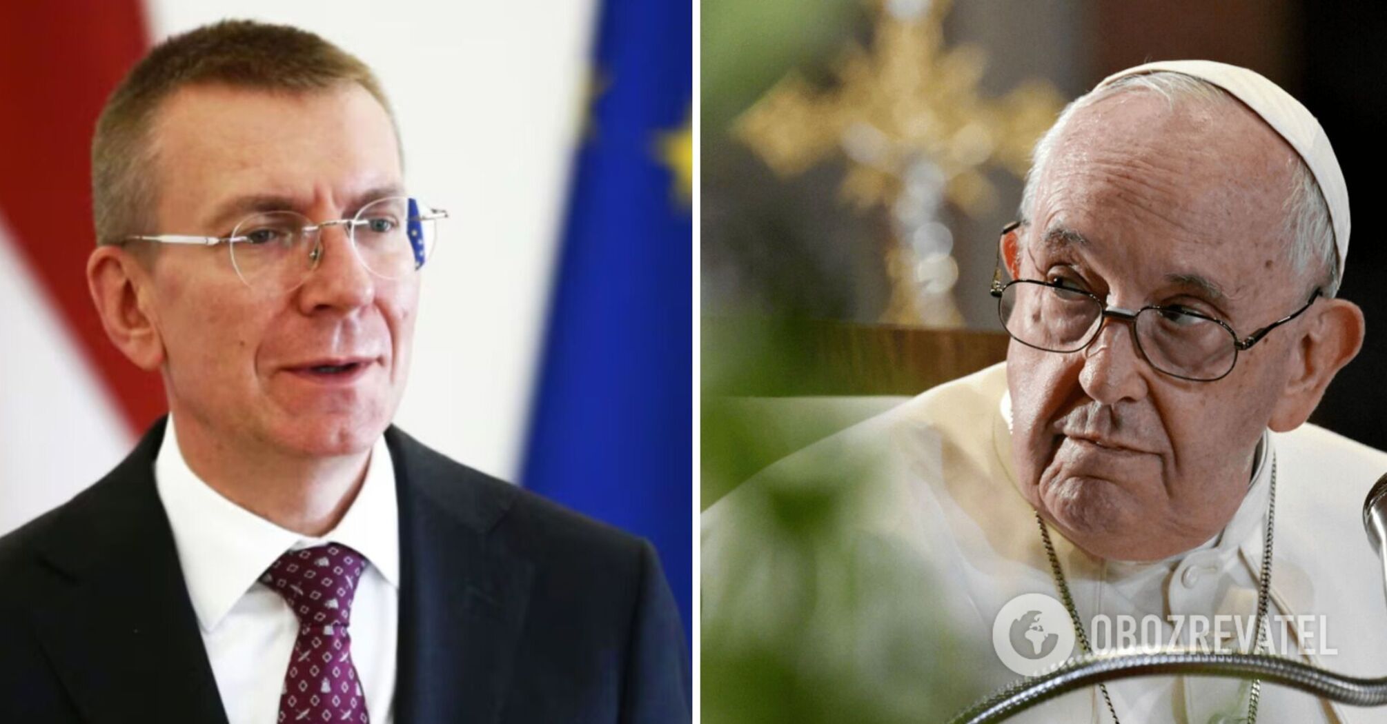"We cannot capitulate to evil": President of Latvia reacts to Pope's statement on the "white flag"