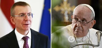 'Nie można kapitulować przed złem': prezydent Łotwy reaguje na oświadczenie papieża w sprawie 'białej flagi'