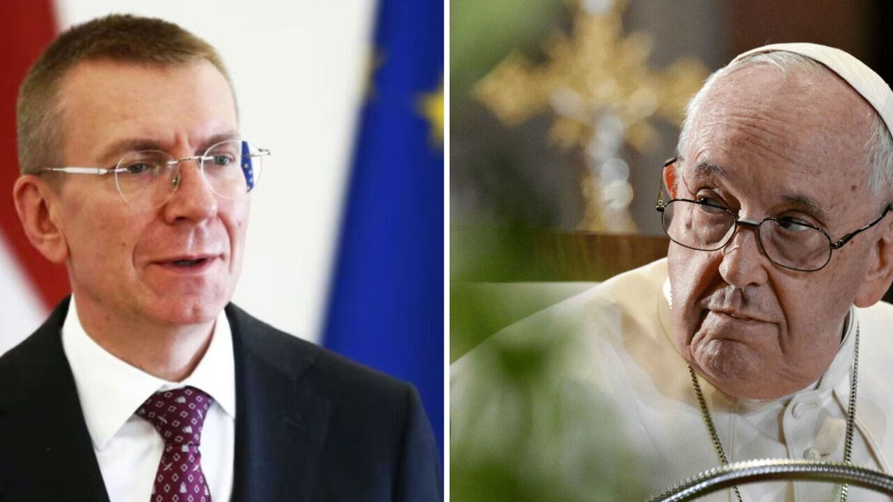"Nie można kapitulować przed złem": prezydent Łotwy reaguje na oświadczenie papieża w sprawie "białej flagi"