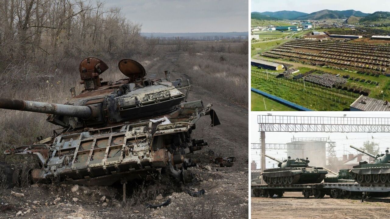 Russia has withdrawn 40% of old tanks from storage: ISW points out the aggressor's problems with the military-industrial complex