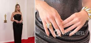 Na rozdaniu Oscarów 2024 pojawił się idealny manicure na wiosnę i lato: pokazała go Margot Robbie. Zdjęcie